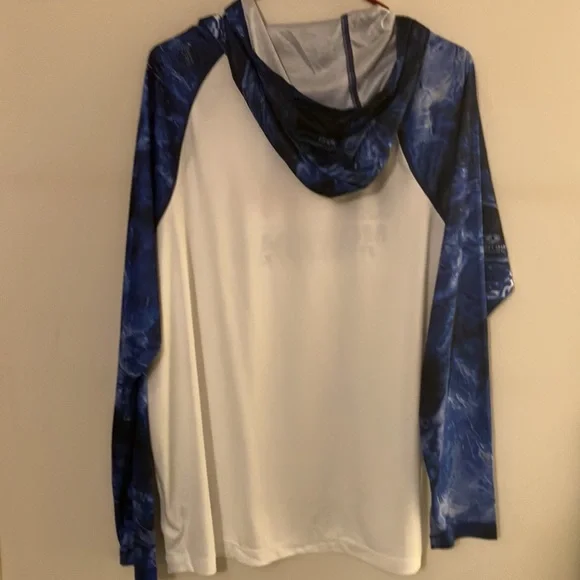 #153 Mossy Oak Fishing Men’s Performance Hoodie - L (42/44) - Picture 3 of 4